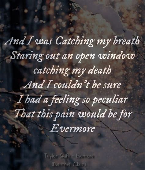 Taylor Swift Evermore Album Lyrics - FranciscoPetersen