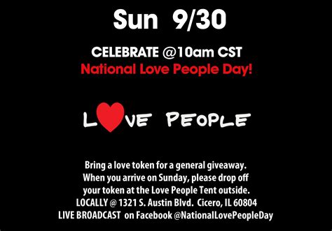 Home - National Love People Day | National Love People Day