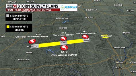 Tornadoes confirmed in southern Indiana after early Monday morning ...