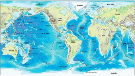 [Solved] With the help of the map above determine in which ocean basin we... | Course Hero