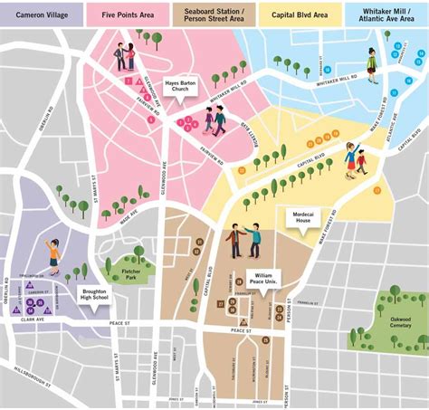 Map Of Raleigh Nc Neighborhoods