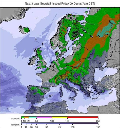 Precipitation maps Europe #rainfall (Precipitații în Europa ...