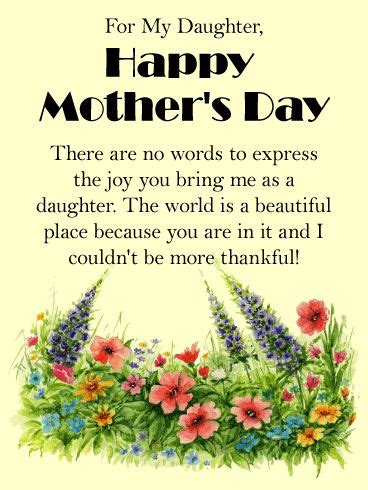 10 best Mother's Day Cards for Daughter images on Pinterest ...