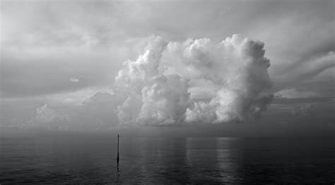 Monochrome Photo of Nimbus Clouds · Free Stock Photo