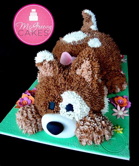 Playful Puppy | Dog birthday cake, Puppy birthday cakes, Puppy cake