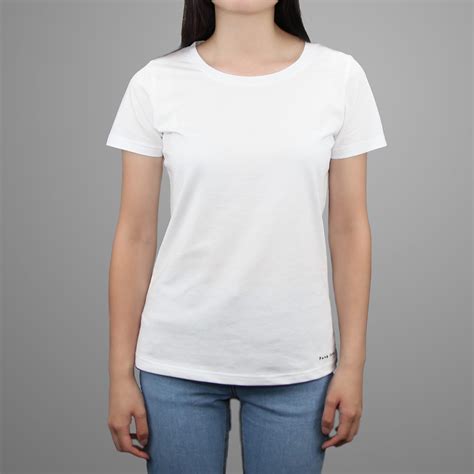 Plain T-shirt Women (White) - Posh Josh