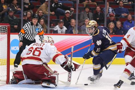 Notre Dame Hockey Star Anders Bjork Signs Deal with Boston Bruins, Will ...