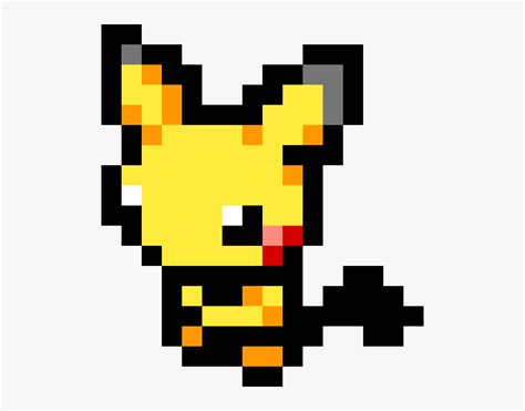 pichu pixel art grid Pokemon pixel art grid pichu - Pixel Art Grid