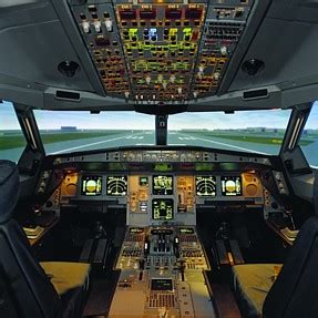 Cool Jet Airlines: Airbus A340 cockpit