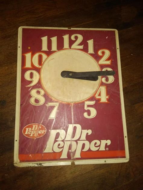 Vintage Dr. Pepper Clock | #2022123759