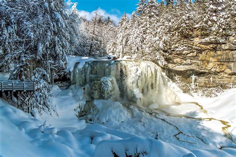 Winter at Blackwater falls Photograph by John Hannan - Fine Art America