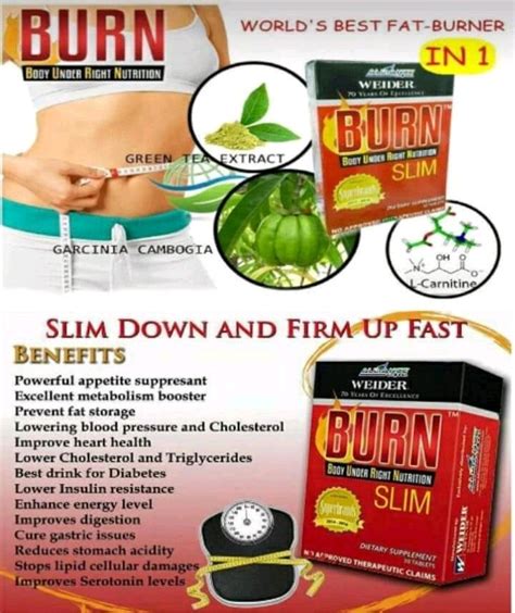 BURN SLIM. Best weight loss product made of natural ingredients ...