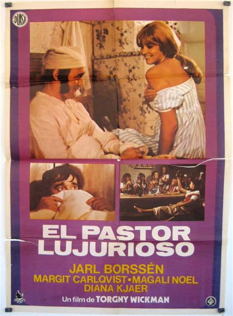 "EL PASTOR LUJURIOSO" MOVIE POSTER - "KYRKOHERDEN" MOVIE POSTER