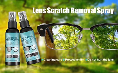 Amazon.com: 2pcs-Lens Scratch Removal Spray，eye glass cleaners spray ...