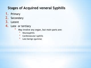 Syphilis | PPT