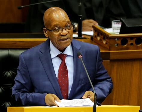 South Africa's Zuma Puts Economy Center Stage in Policy Speech