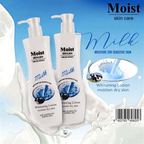 Original Moist Skincare Natural Extract Milk Whitening Lotion 310ml ...