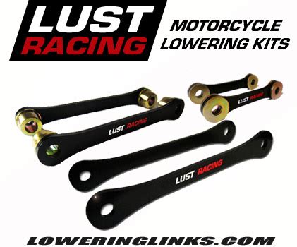 Lowering links | Motorcycle lowering kits | Suspension and seat height ...