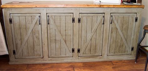 20++ Barn Door Style Kitchen Cabinets - HOMYHOMEE