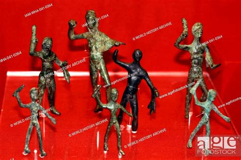 Selection of assorted Hercules figurines in Bronze from across the Roman provinces of Europe ...