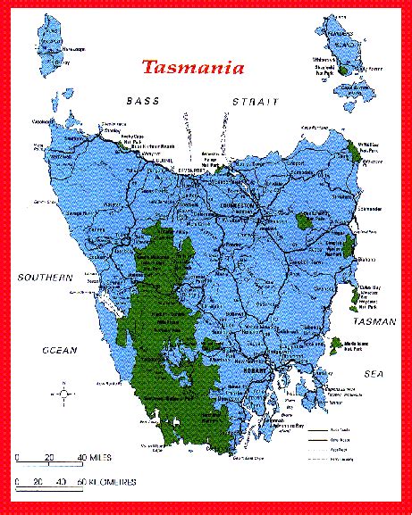 Tasmanian Devil Habitat Map