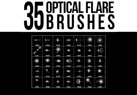 35 Optical Flare Brushes - Free Photoshop Brushes at Brusheezy!