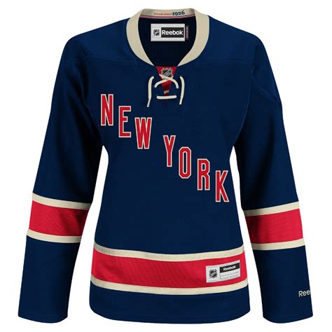 Reebok New York Rangers Women's Blue Premier Alternate Jersey