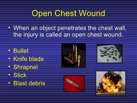 Treating Penetrating Chest Trauma