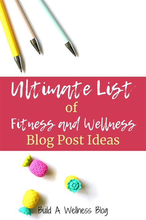 125+ Awesome Fitness Blog Post Ideas (Cure Your Writers Block!)