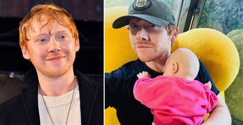 Harry Potter star Rupert Grint shares first picture of baby daughter and reveals... - Heart