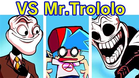 Friday Night Funkin' VS Mr.Trololo FULL WEEK + Cutscenes (FNF Mod/Trollge/Friday Night Incident ...