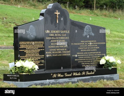 Jimmy Savile Headstone