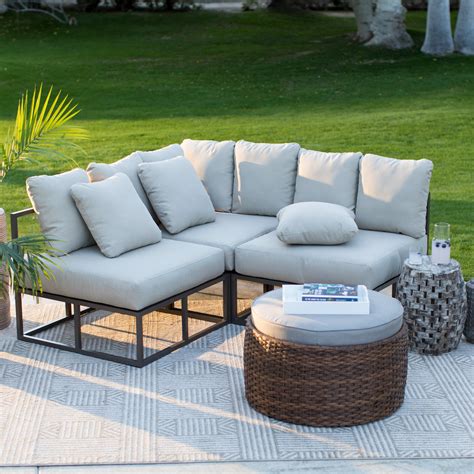 Top Notch Small Outdoor Sectional Setting Sale