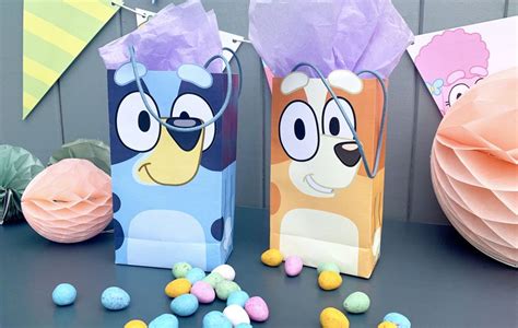 Make Your Own Bluey And Bingo Party Bags At Home | Bingo party ...