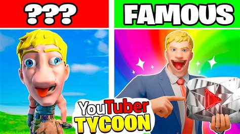 YOUTUBER TYCOON 🔴 [ queenmah ] – Fortnite Creative Map Code