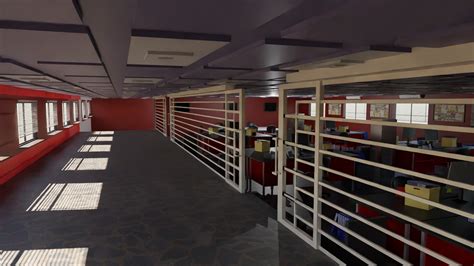 Police Station Interior 3D Model - TurboSquid 2158048