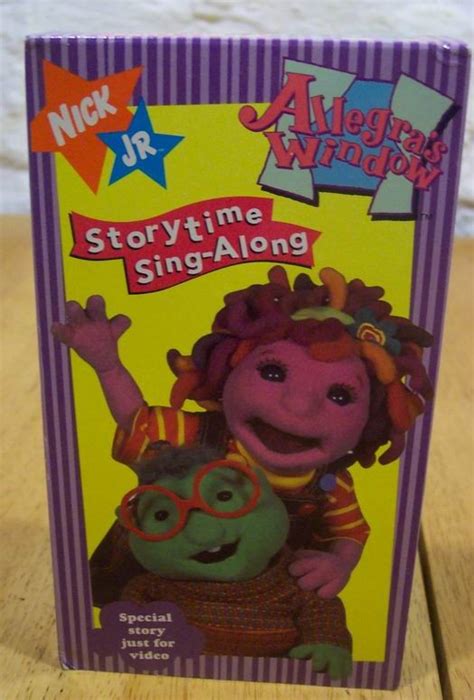 Nick Jr Allegra S Window Storytime Sing Along VHS Video EBay 41160 | Hot Sex Picture