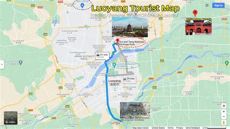 Luoyang Map Maps Of Luoyang S Tourist Attractions - vrogue.co