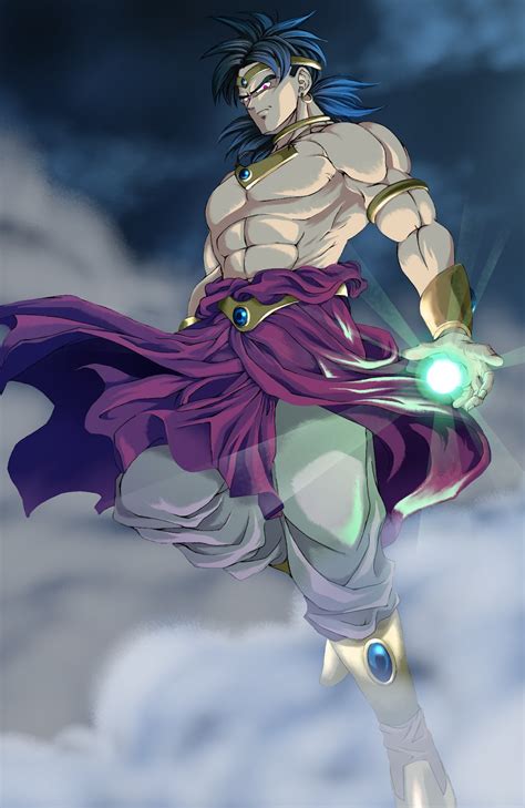 DBZ WALLPAPERS: Broly restrained super saiyan