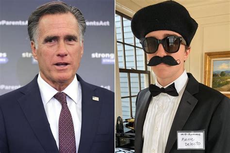 Mitt Romney's Grandson Dresses Up as Pierre Delecto for Halloween