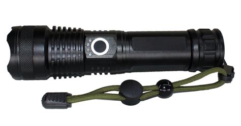 Rechargeable Tactical Waterproof Flashlight Torch - 9000 Lumen | Buy ...