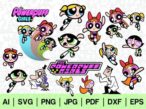 Powerpuff Girls Logo Svg