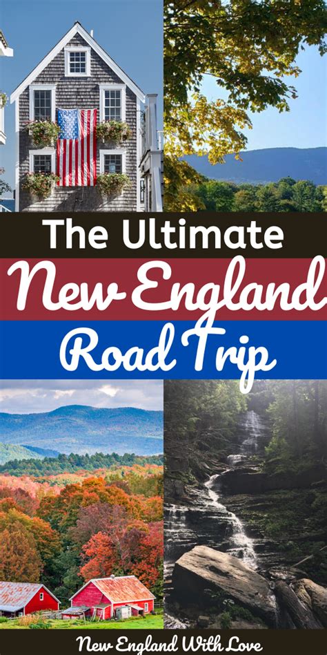 The Ultimate New England Road Trip Itinerary (Flexible 2-3 Week Itinerary) | New england road ...