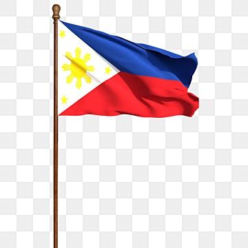 Philippines Flag With Pole Transparent PNG Transparent Images Free ...