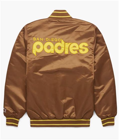 X Starter San Diego Padres Brown Jacket - Jackets Creator