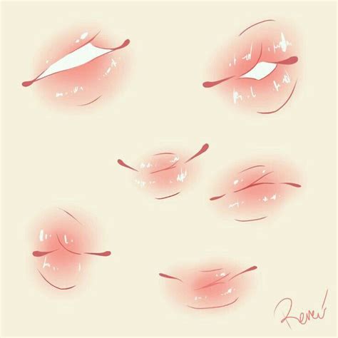 labios anime - Búsqueda de Google | Lips drawing, Drawing expressions, Digital art tutorial