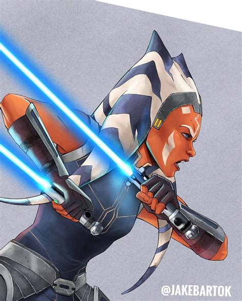 Ahsoka Tano of Jake Bartok #2 | Star wars images, Star wars ahsoka ...