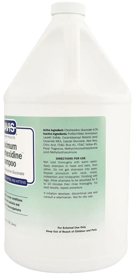 Davis Maximum (4%) Chlorhexidine Shampoo - Jeffers