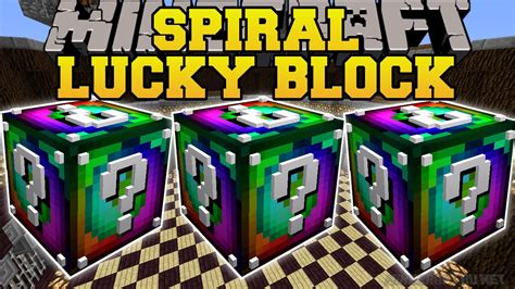 Lucky Block Spiral v.1.10 [1.8.9] › Mods › MC-PC.NET — Minecraft Downloads