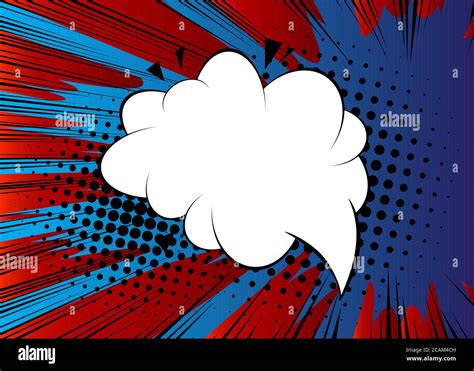 Cartoon design colored background. Comic book backdrop illustration. Pop art vector comics ...